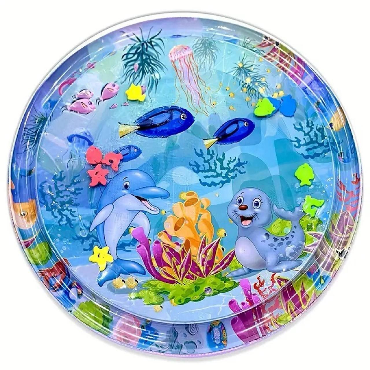 Baby play mat for Sensary improvement & playfull tummy time with Sea animation