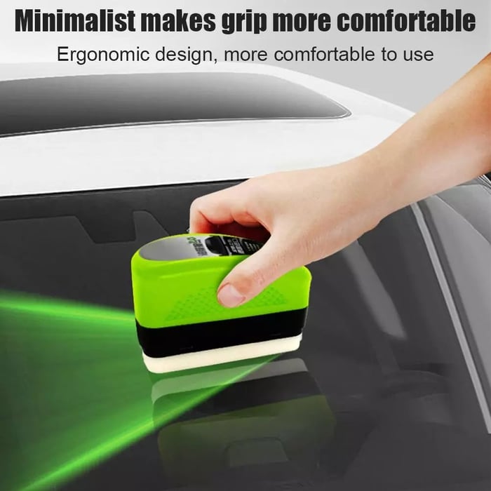 Car Windshield Cleaning Brush with 150 ml in filed solution for Glasses