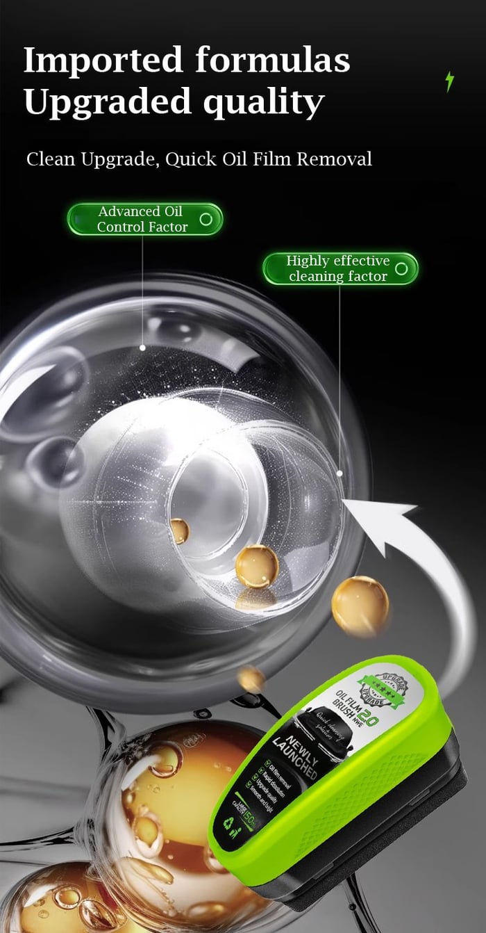 Car Windshield Cleaning Brush with 150 ml in filed solution for Glasses