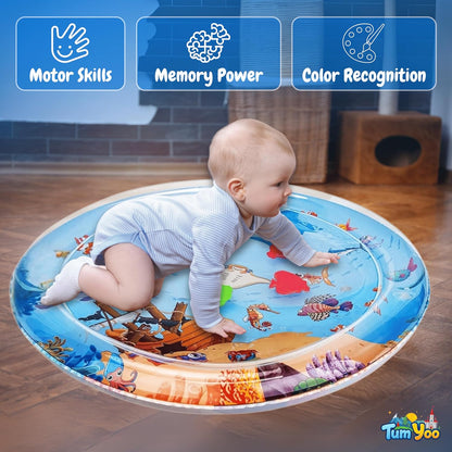 Baby play mat for Sensary improvement & playfull tummy time with Sea animation