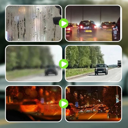 Car Windshield Cleaning Brush with 150 ml in filed solution for Glasses