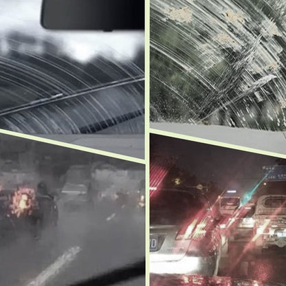 Car Windshield Cleaning Brush with 150 ml in filed solution for Glasses