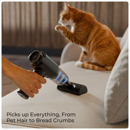 9000Pa Turbo Suction Cleaner | Cordless & Compact Design | Dual Function for Car, Home, Office & portable uses